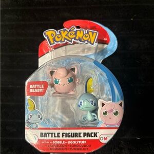 Battle Figure Pack - Jigglypuff & Sobble (Pink & Blue)